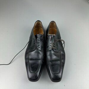 Magnanni Black Oxford Dress Shoes